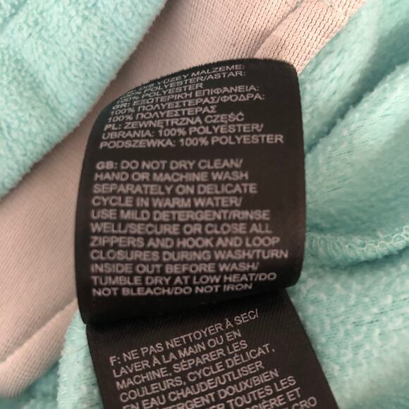 The North Face Season F15 Jacket Women's Large Light Blue - Picture 9 of 9